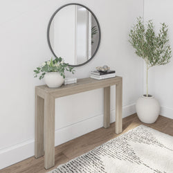 Modern Console Table - 46.25" Furniture Plank+Beam Seashell 